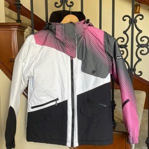Body Glove girls 14 powder jacket w/ hood. Like new!